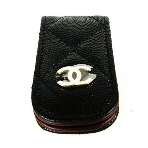 chanel classic money clip|chanel small wallet.